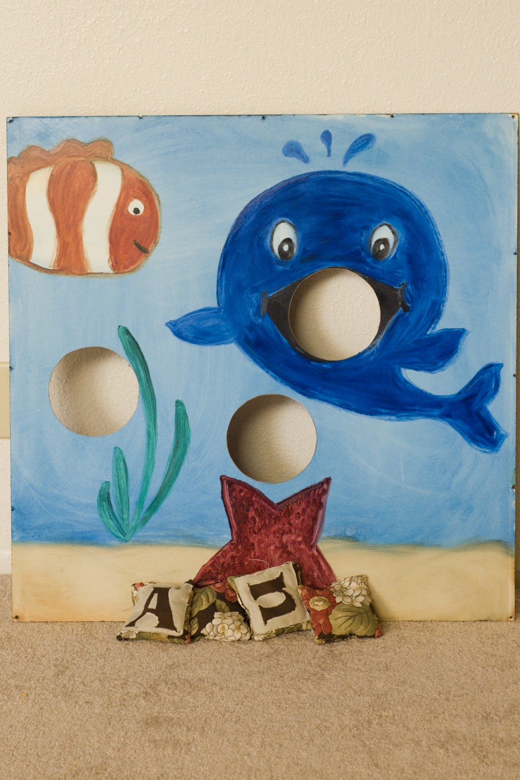 Mommy Lessons 101 Homemade Bean Bag Board