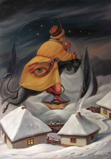 nuncalosabre.El Pintor de las Ilusiones Ópticas - Oleg Shuplyak 