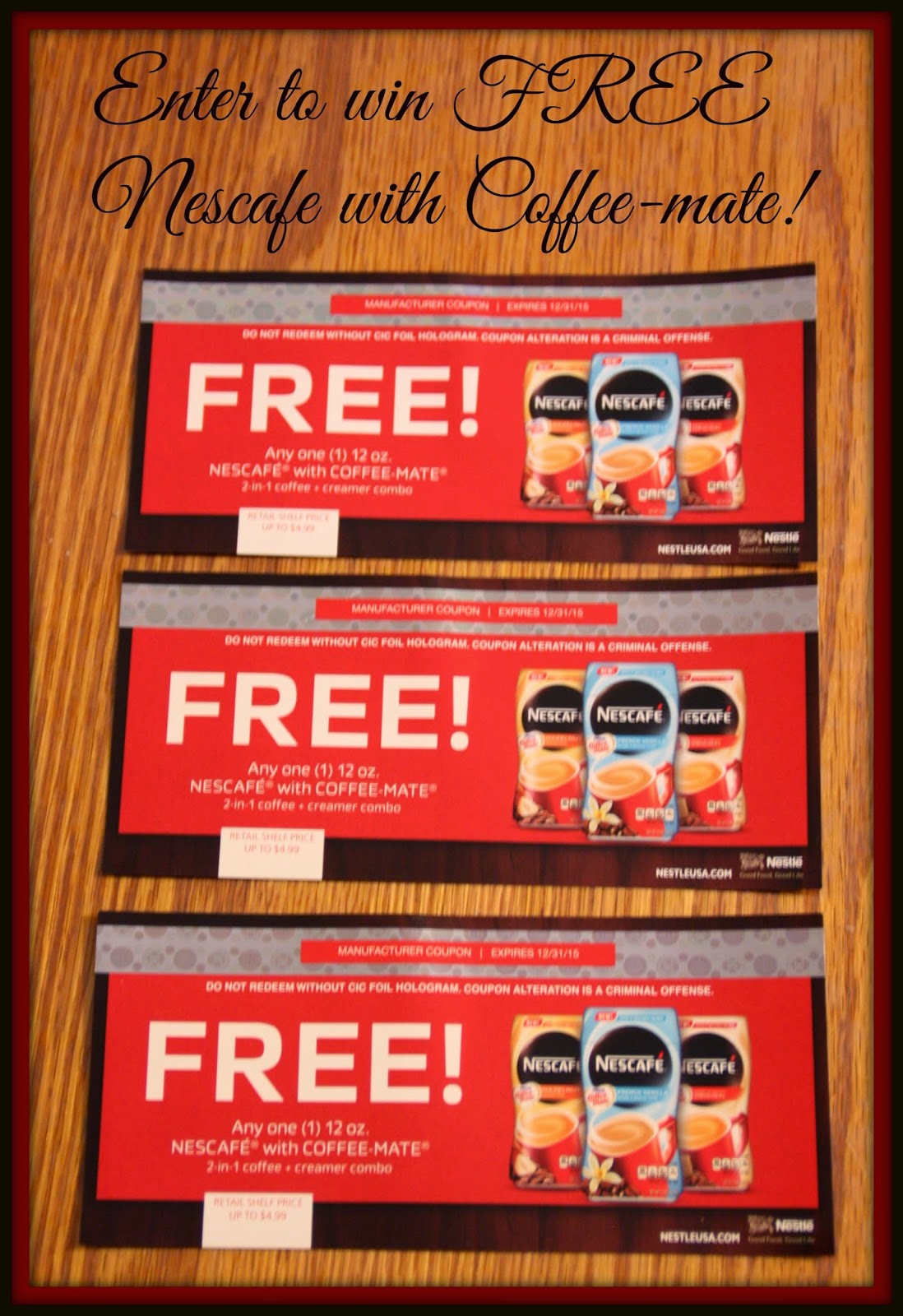 Nescafe coffee coupons
