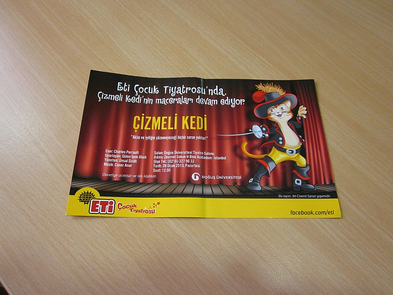OĞLAK KIZLARI Eti Tiyatrosu Çizmeli Kedi