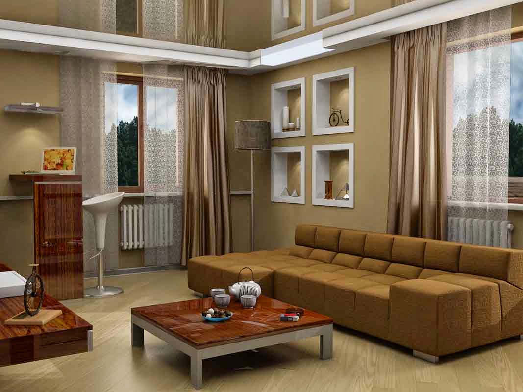 brown living room brown living room