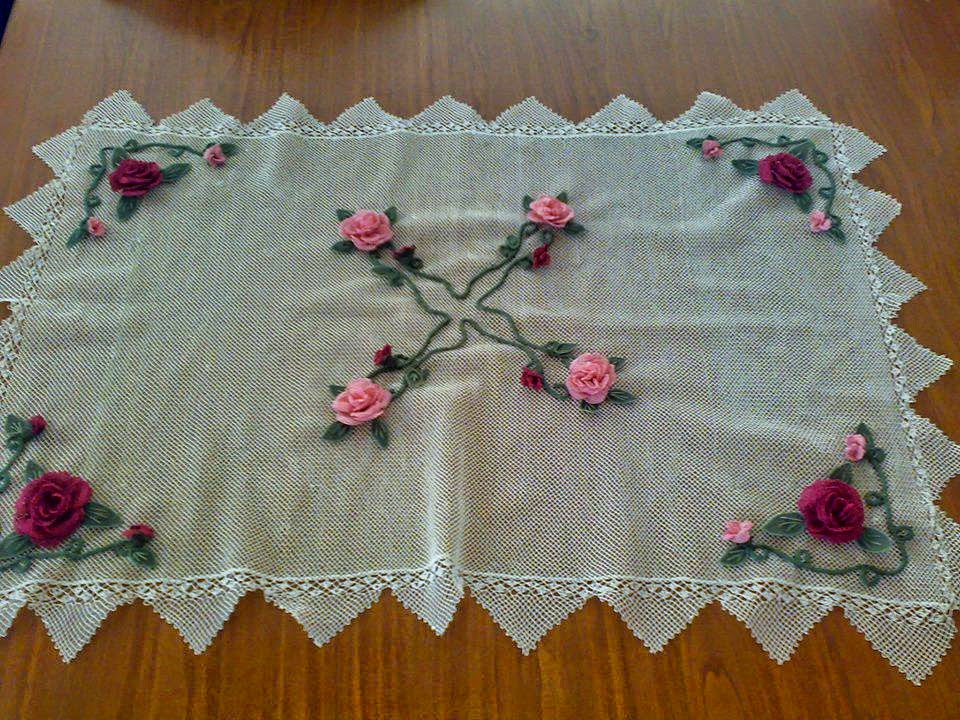 Dantel Ornekleri Oya Ornekleri Igne Oyali Masa Takimi