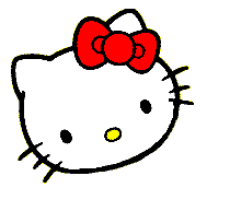 Hello Kitty 正在和你打招呼哦!!^^