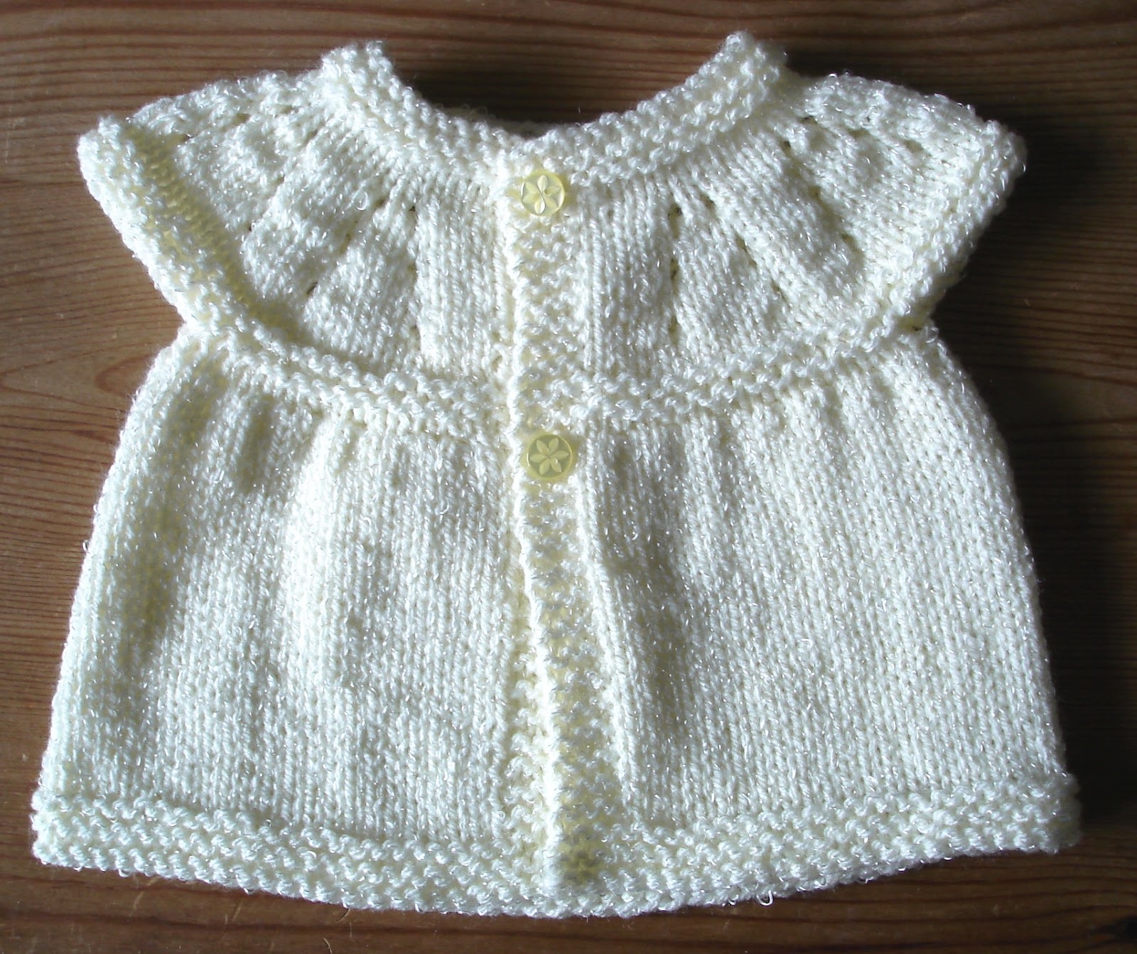 mariannas lazy daisy days: All-in-one Knitted Baby Tops