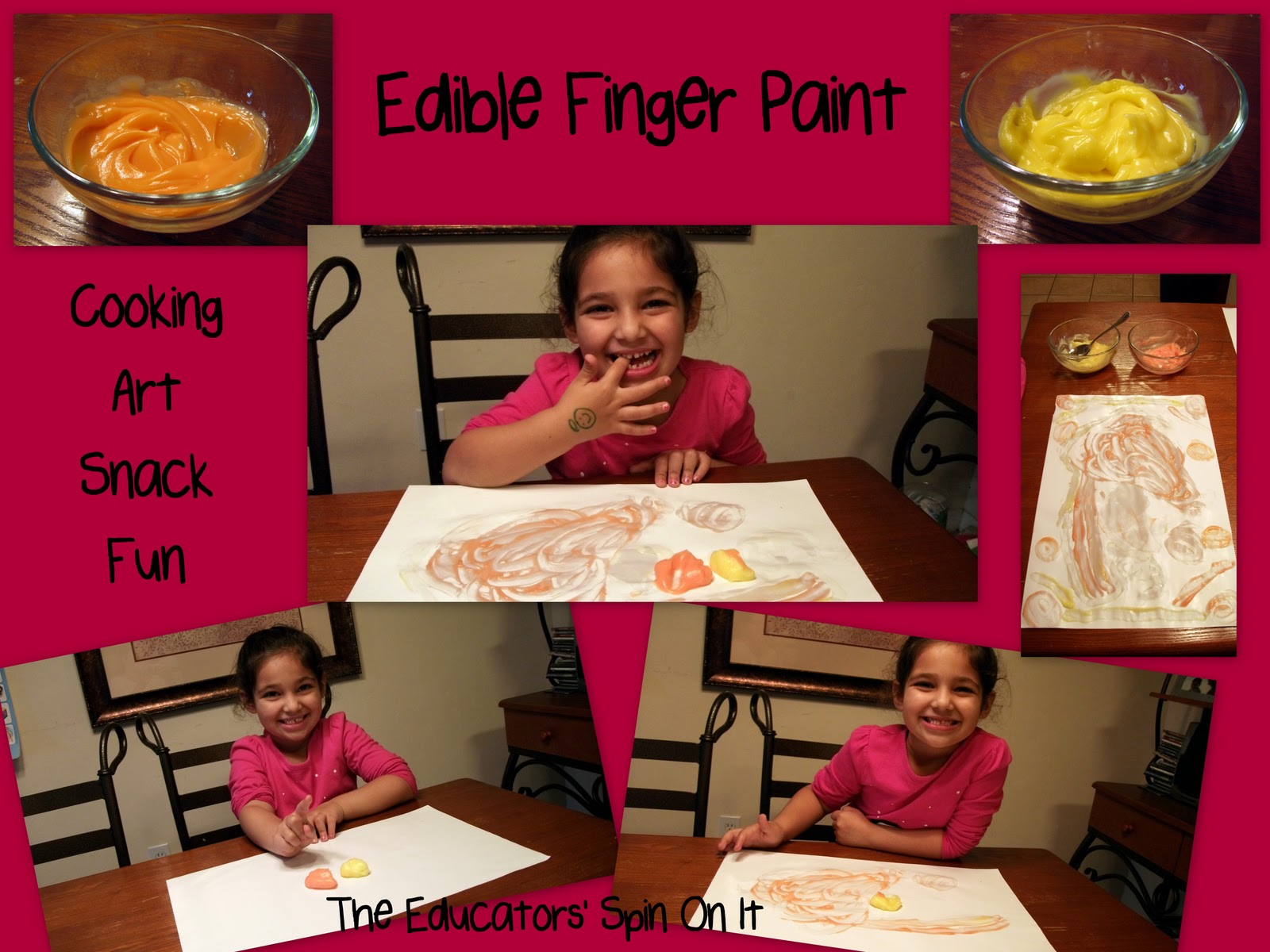 Four Girls Finger Paint Original Video.