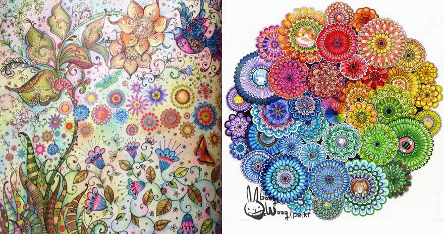 DE TUDO Jardim Secreto a nova mania dos livros de colorir DE TUDO Jardim Secreto a nova mania dos livros de colorir