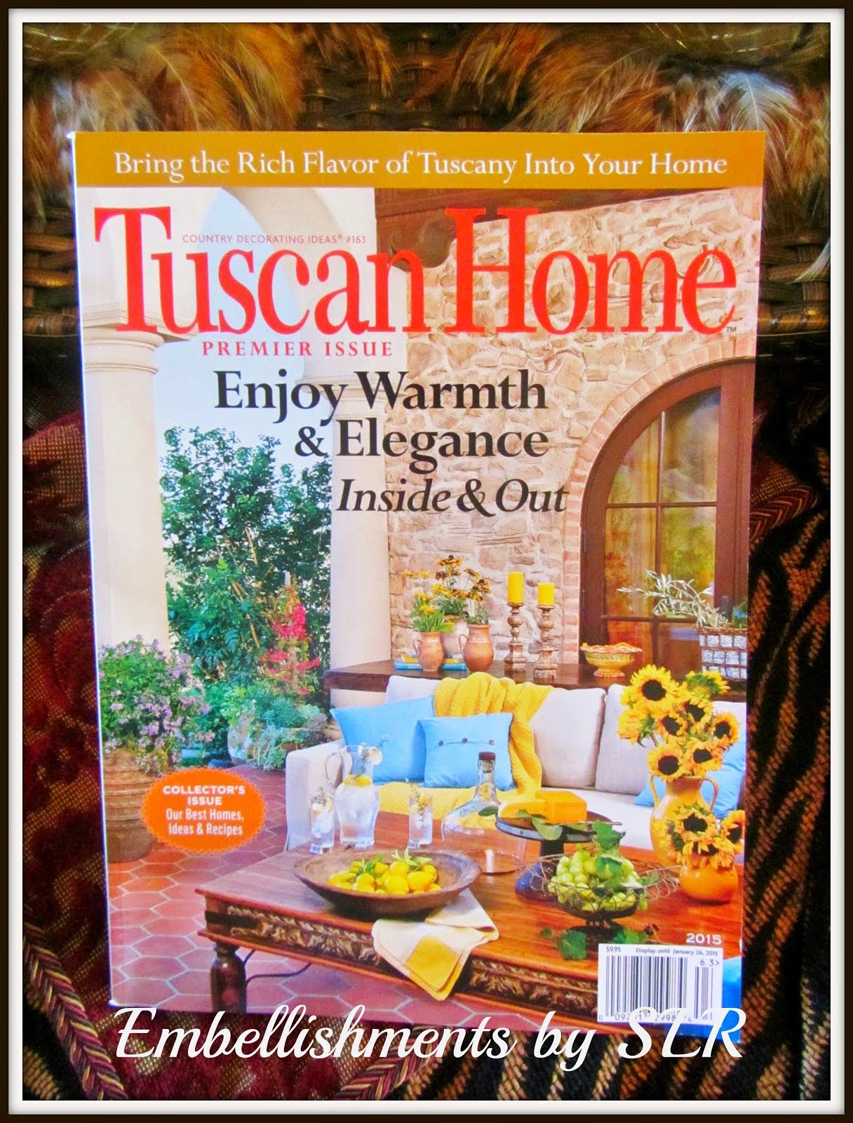 So honored to have our home featured In the premiere issue of Tuscan Home. Click to take a peek!