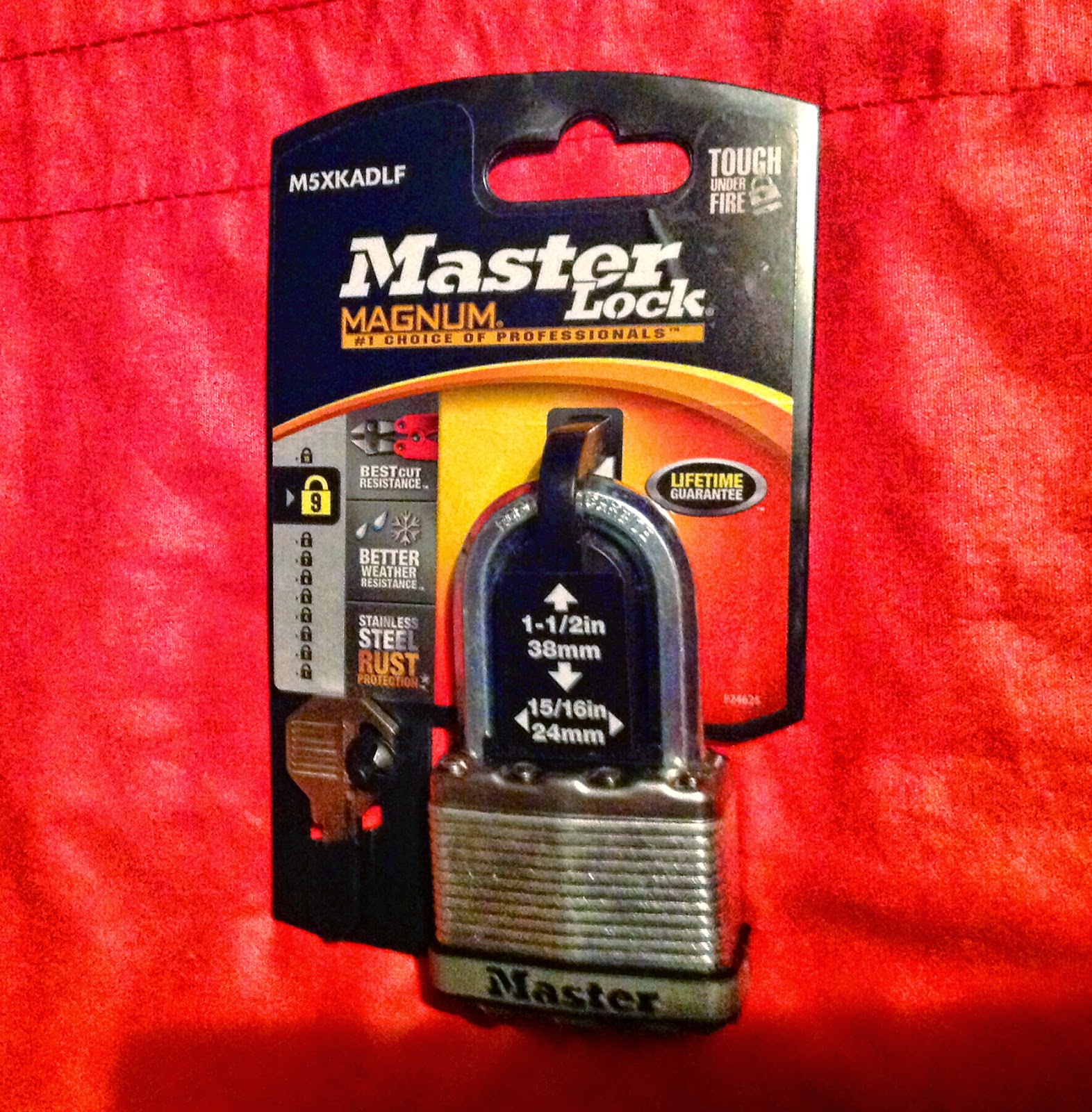 Cassandra M's Place Master Lock Magnum Laminated Padlock Review