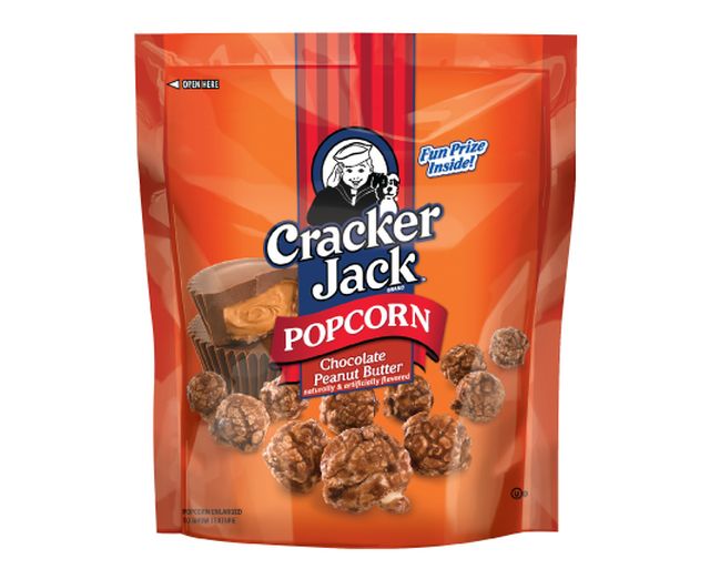 FritoLay Launches New Chocolate Peanut Butter Cracker Jacks Brand Eating