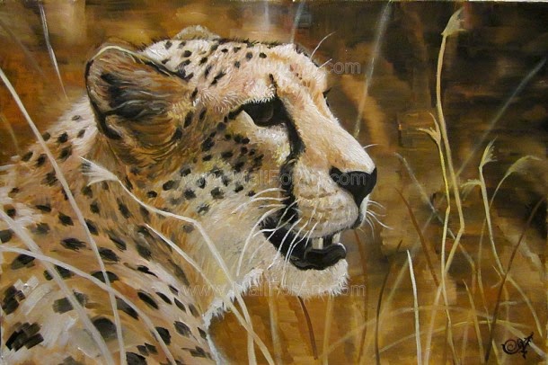 realistic paintings of animals