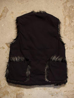 FWK by Engineered Garments "Over Vest - Nyco Ripstop/Fake Fur" Fall/Winter 2015 SUNRISE MARKET