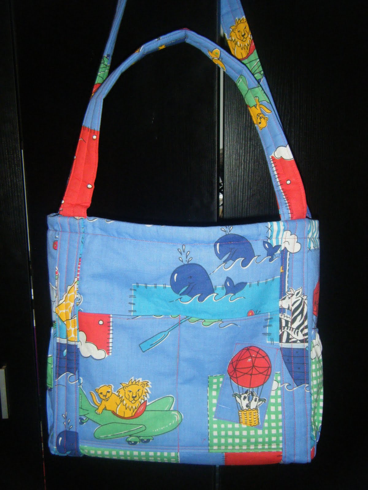 I sew LOVE to sew. Baby Bag completed.. check!