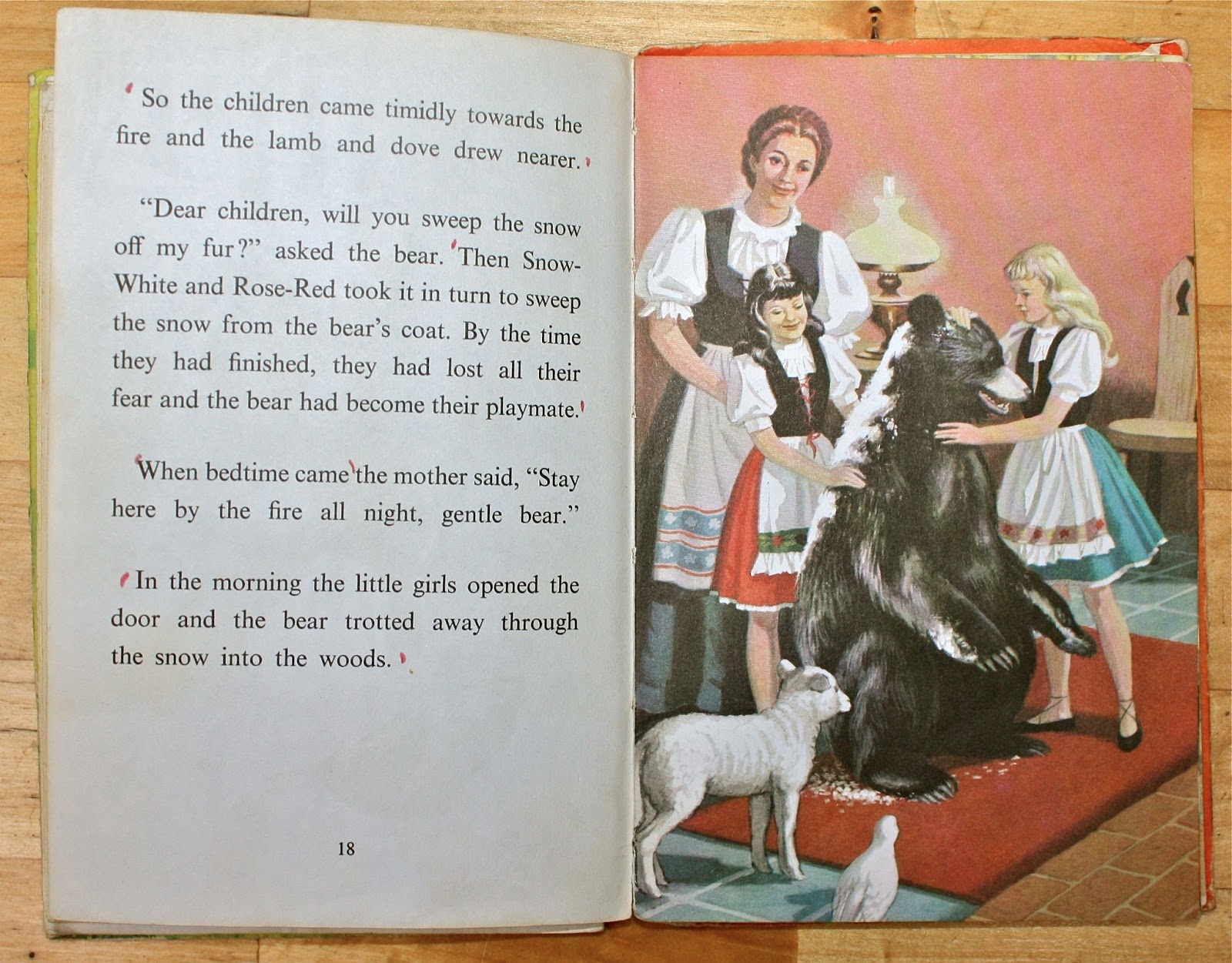 Ladybird Tuesday "WellLoved Tales", SnowWhite & RoseRed Mrs Fox