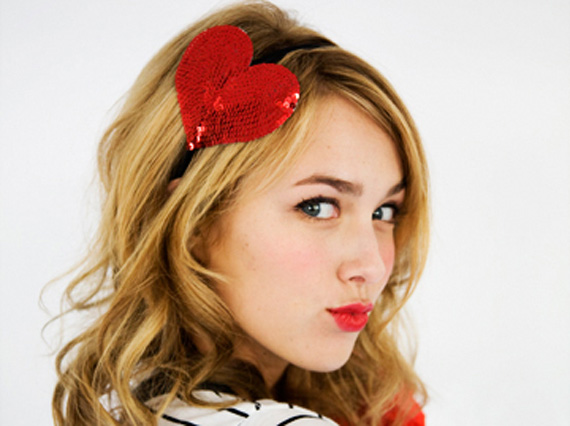 Red Heart Headband
