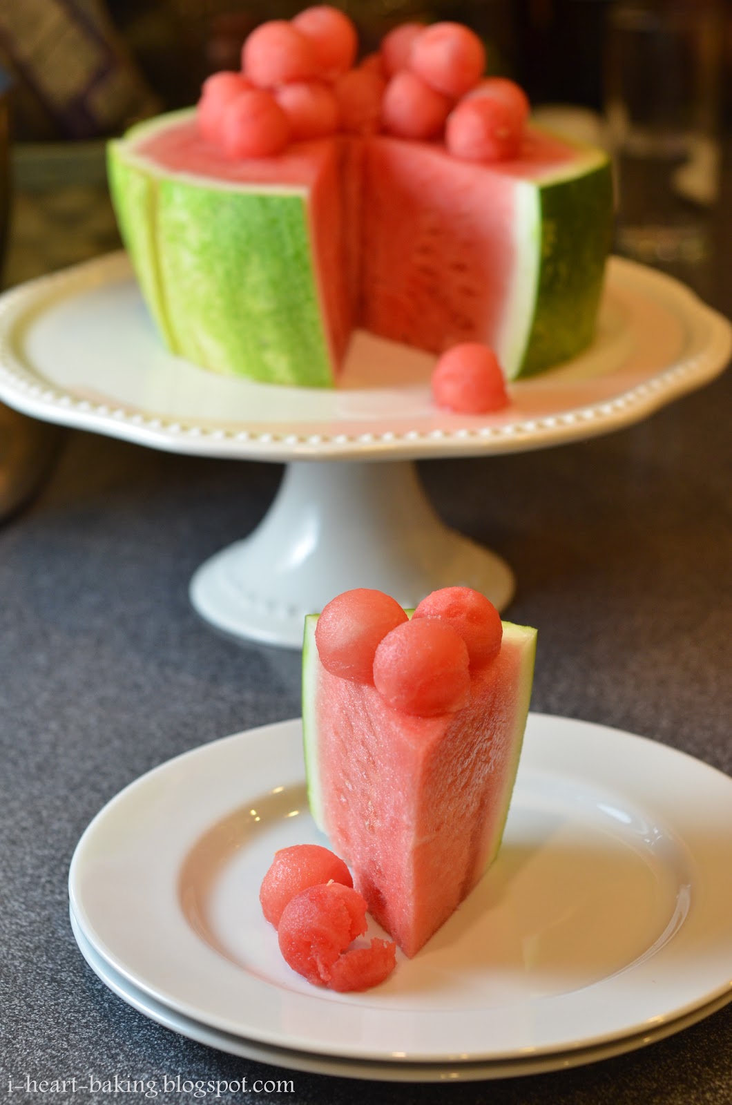 i heart baking! watermelon cake