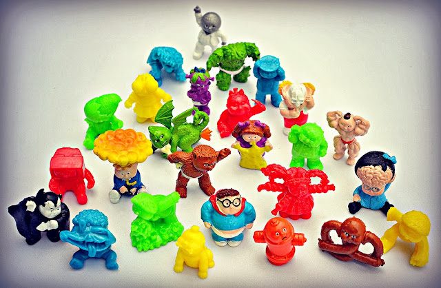 Garbage Pail Kids Minikins Mini Figures Jumbo Pack 4 Figures per Pack Topps NEW 