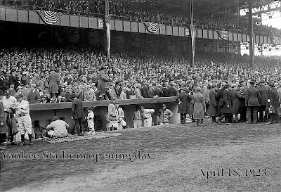 Yankee Stadium Opening Day Clip Art