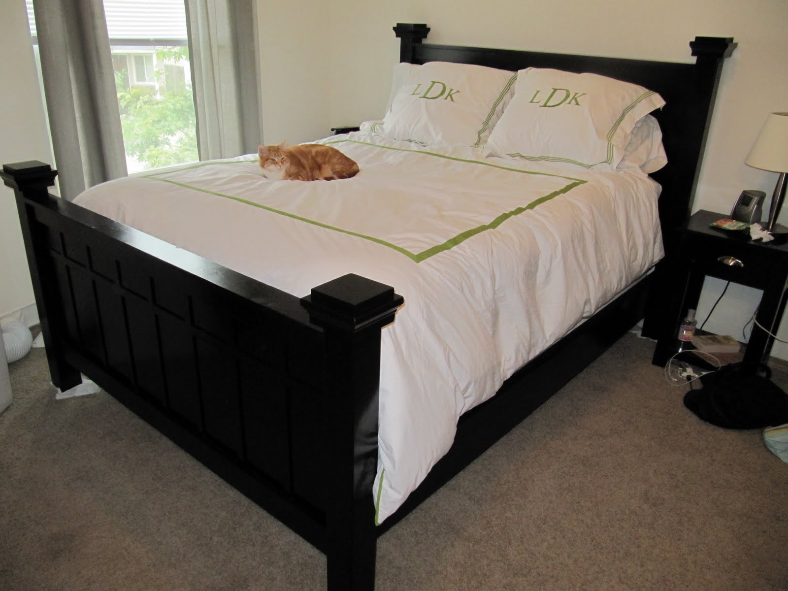 Homemade furniture. Cape Cod Bed