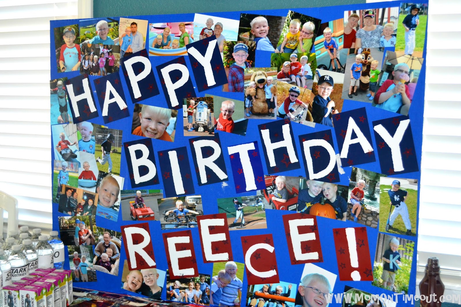 A Birthday Photo Collage Mom On Timeout