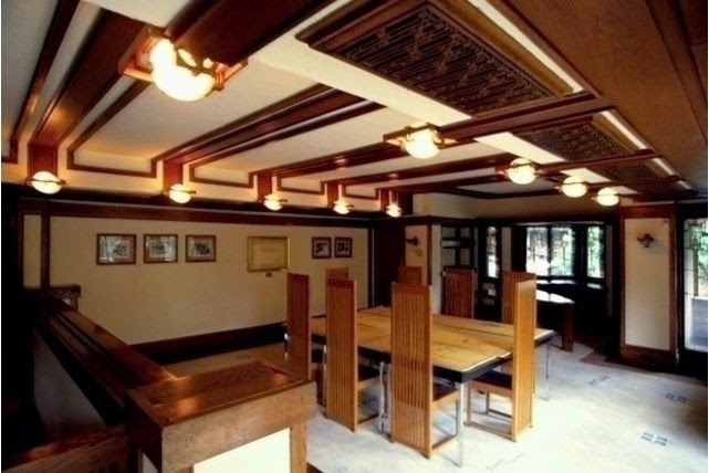 Robie house interior tour Robie house interior tour