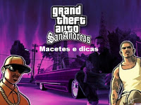 Códigos para o GTA San Andreas PS2 Todos os códigos, macetes, manhas, senhas, esquemas, dicas e cheats para GTA San Andreas PS2