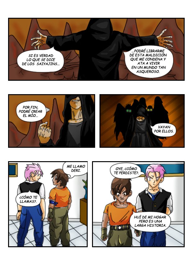hicimos un manga de dbz