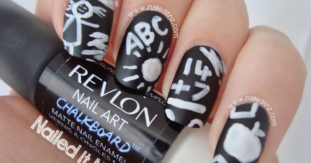 Revlon Nail Art Chalkboard Nails