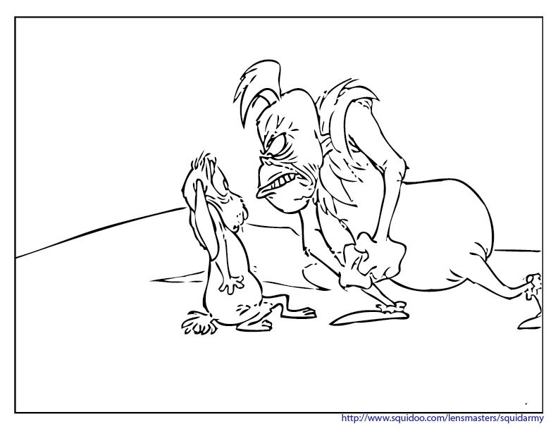 Grinch coloring pages title=