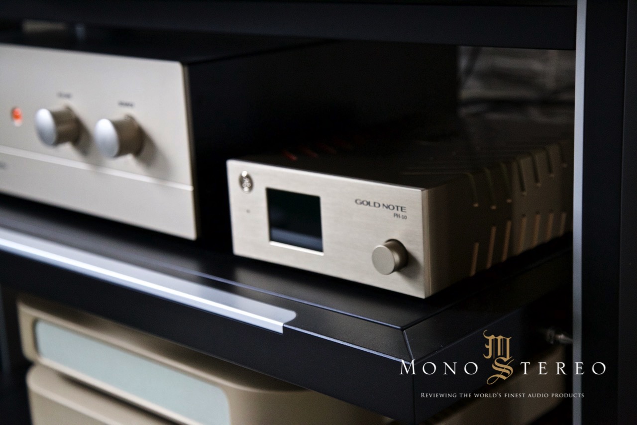 Mono and Stereo HighEnd Audio Magazine GOLD NOTE PH10 PHONO