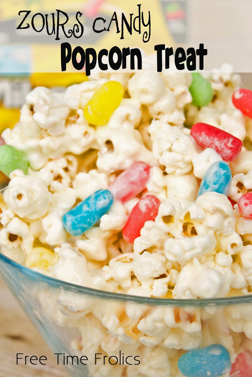 Zours candy marshmallow popcorn snack www.freetimefrolics.com #zoursface #shop #recipe