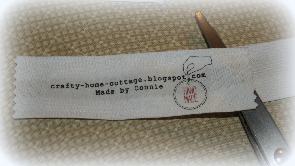Crafty Home Cottage Make Your Own Fabric Labels