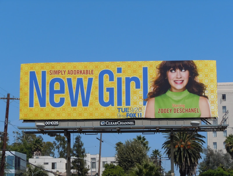 New Girl billboard