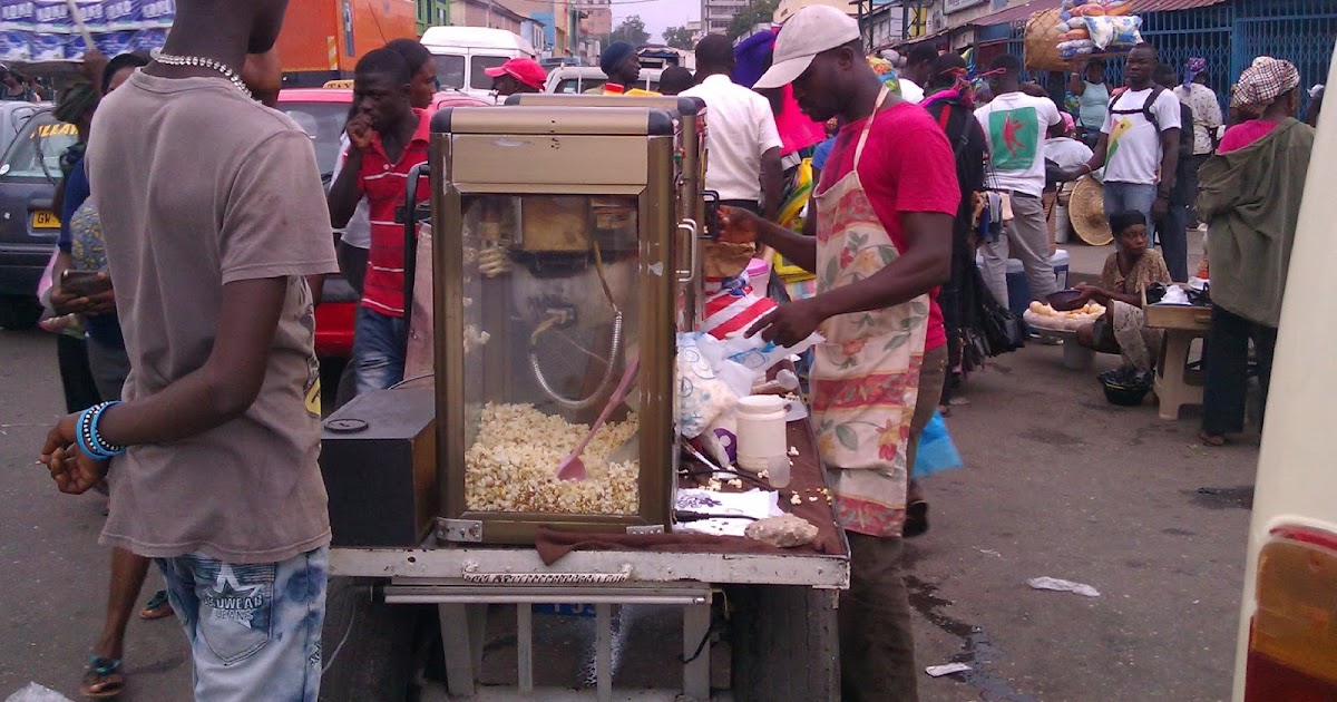 THE STRUGGLE FOR SURVIVAL IN GHANAACCRA The Shame of Selling Popcorn