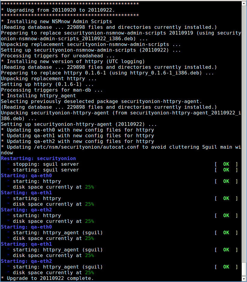Security Onion Security Onion 20110922 now available!