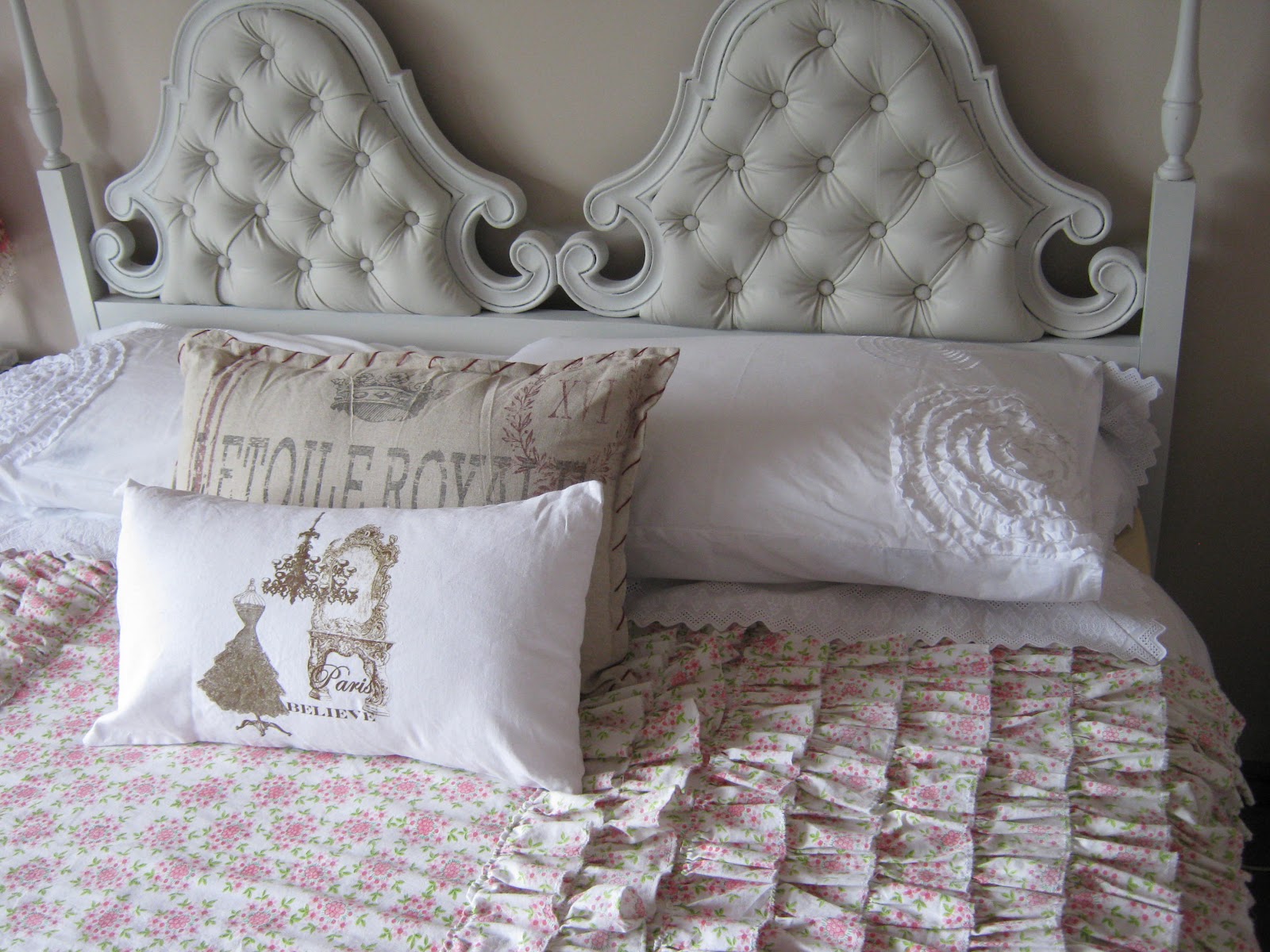 How To Make Bedhead With Buttons at Melissa Menjivar blog