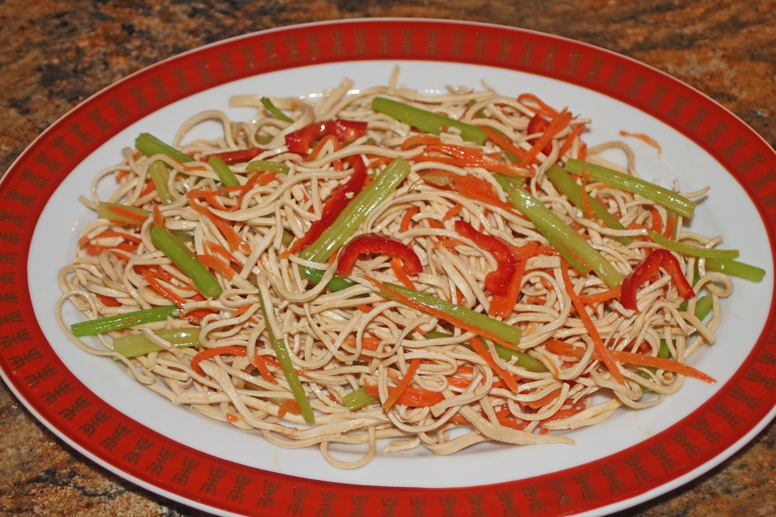 The Grub Files Cooking with Camissonia Shredded Bean Curd Salad with