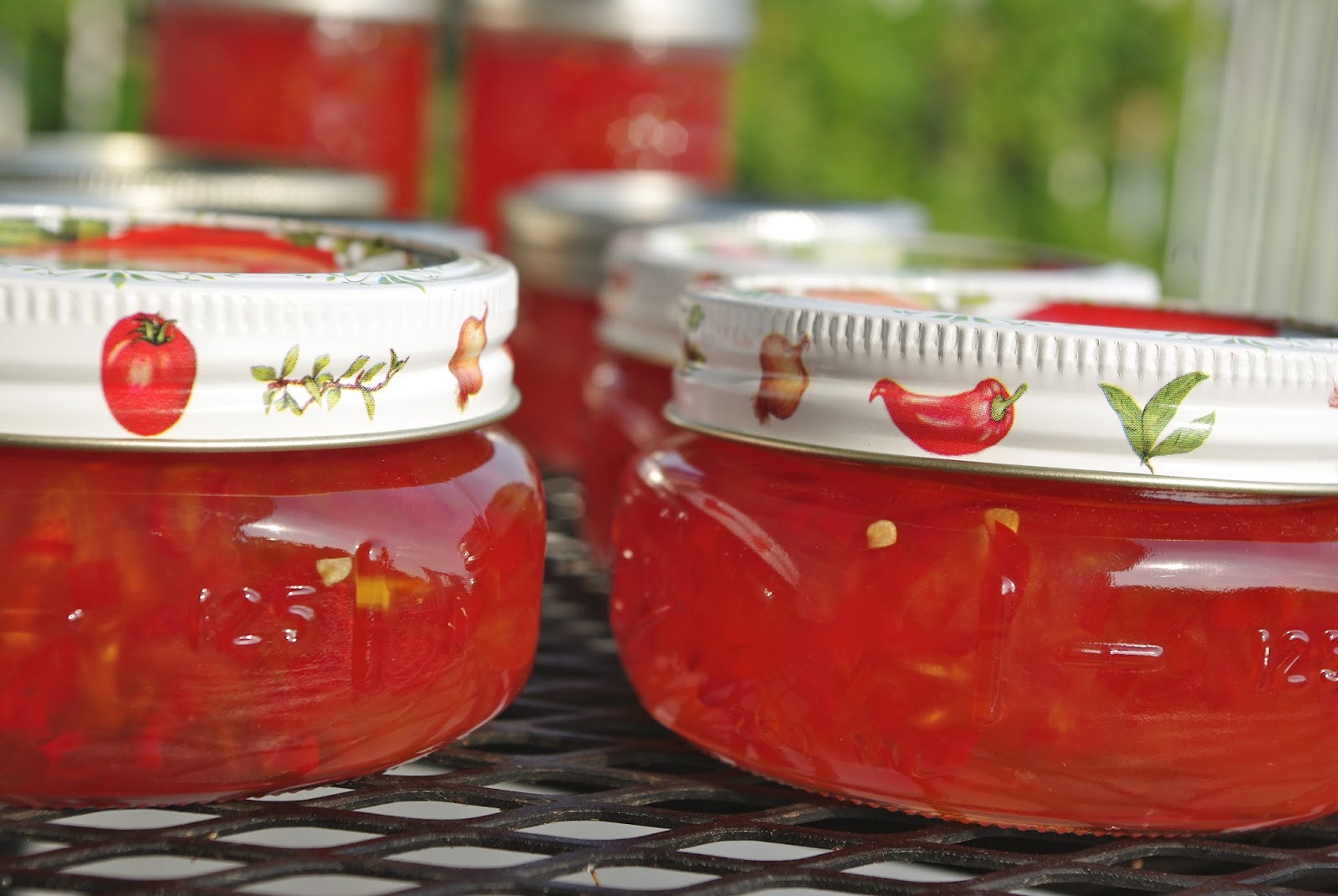 Mennonite Girls Can Cook Peach and Red Pepper Jelly