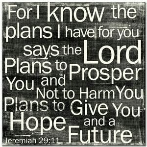 Jeremiah 29:11