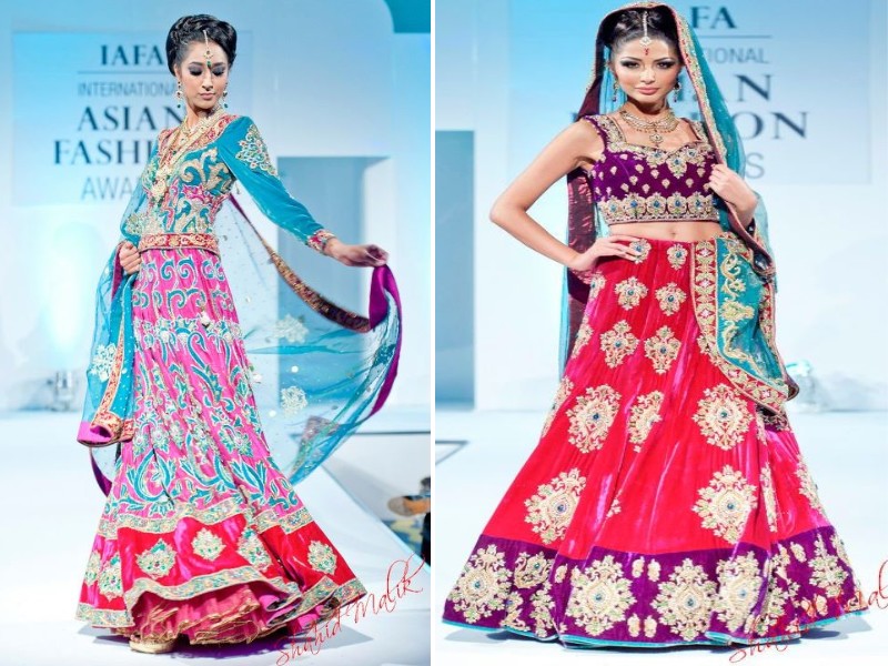 Latest Indian Bridal Dresses 2012 International Asian Fashion Awards 2011