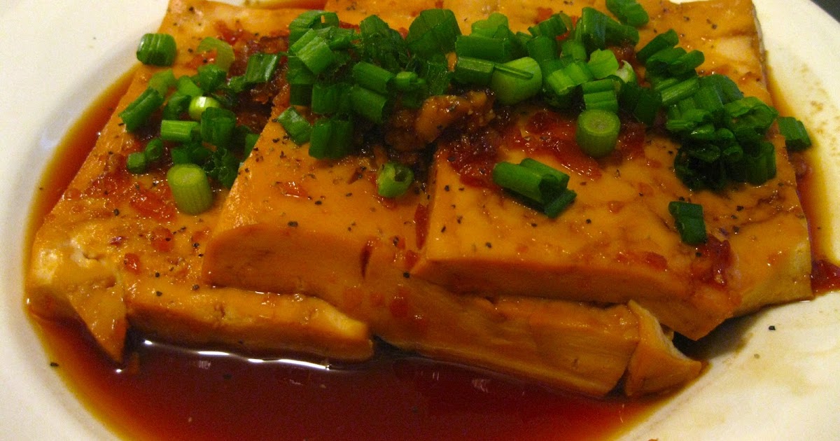 From the Stomach to the Heart Braised Tofu in Caramel Sauce