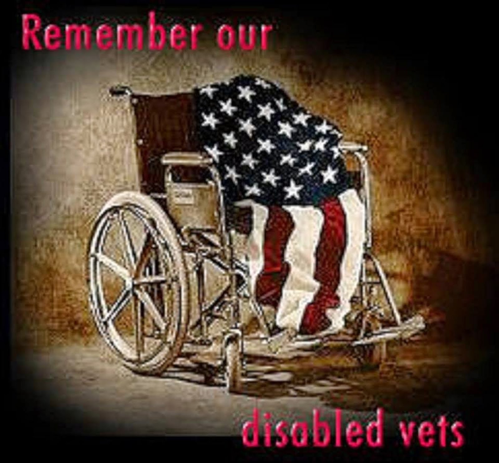 REMEMBER OUR DISABLED VETERANS