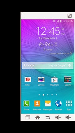 samsung galaxy note 4 screens and settings one handed operation galaxy note 4 screen size
