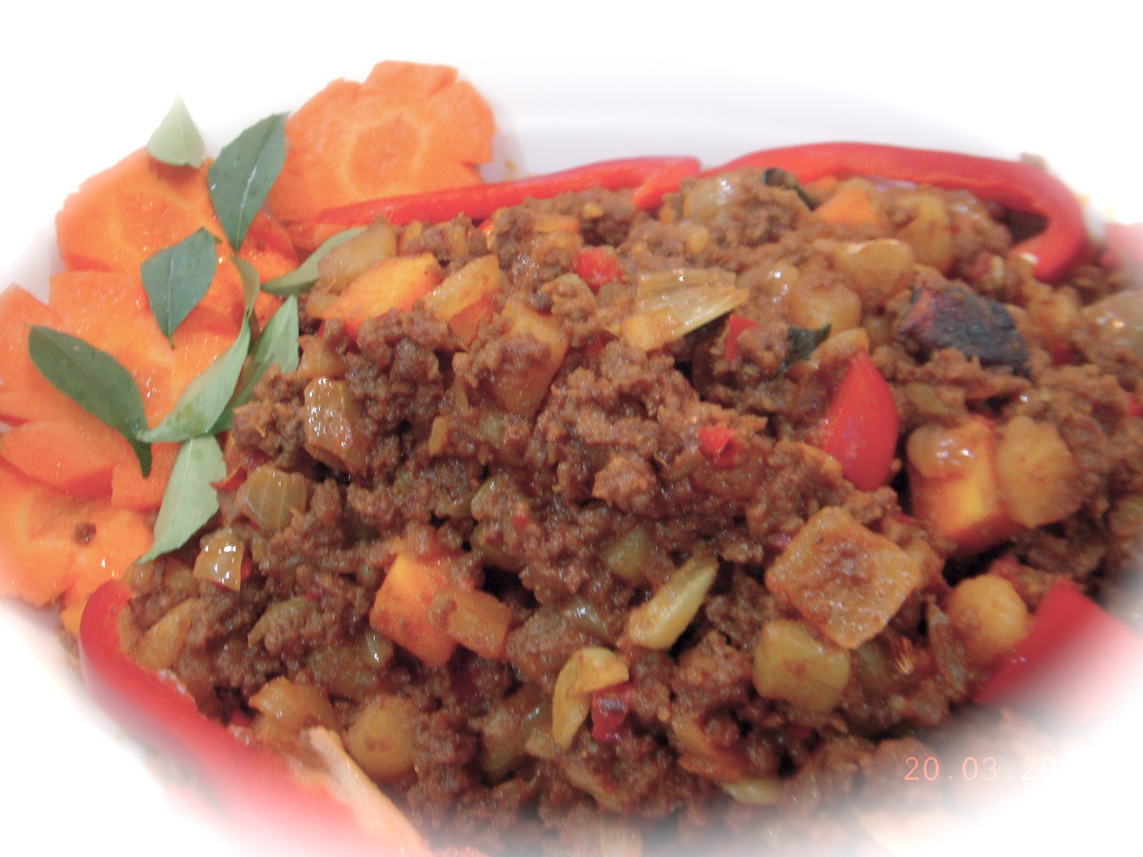 A Mummy's Guide to FingerLicking Food Mince beef with curry powder