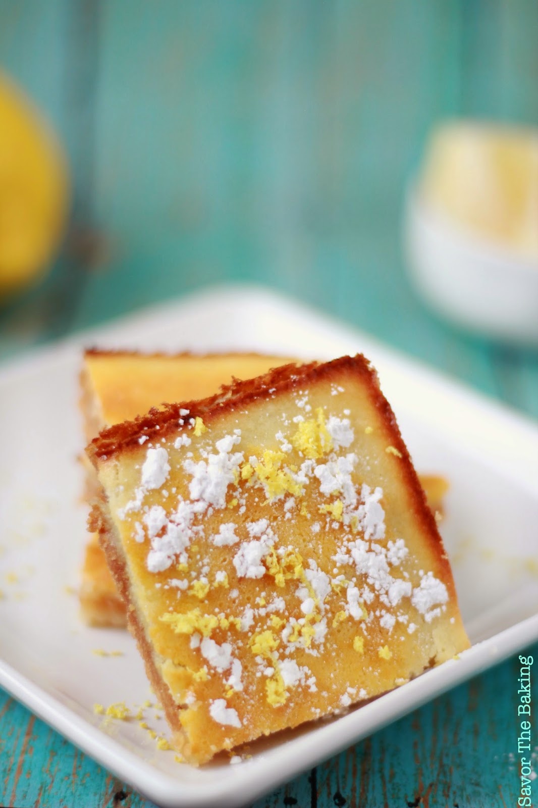 Savor The Baking Lemon Bars