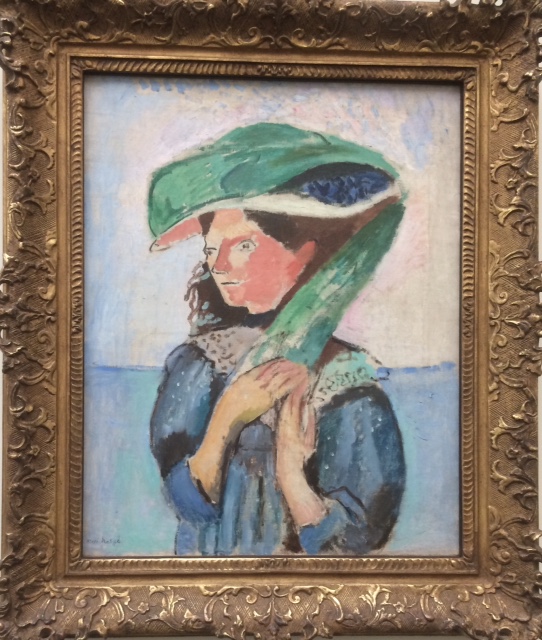Margot, óleo sobre tela - Henri Matisse,1925 Museo Kunsthaus.Zürich