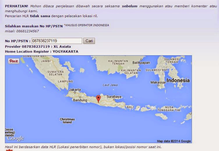 Cara mengetahui posisi melalui nomor handphone ~ Capunkshare