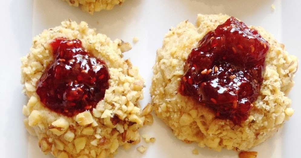 Cookie Clinic Walnut Thumbprint Cookies