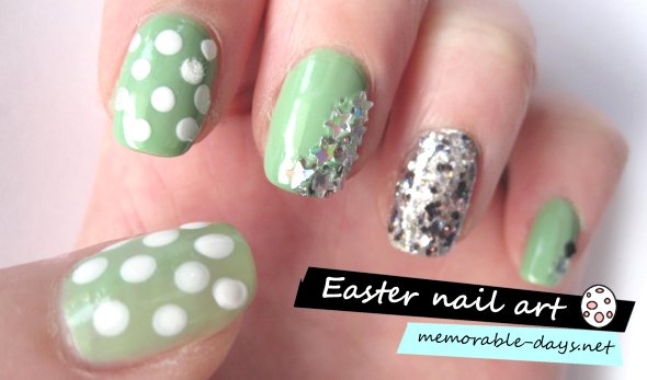 happy easter - nail art