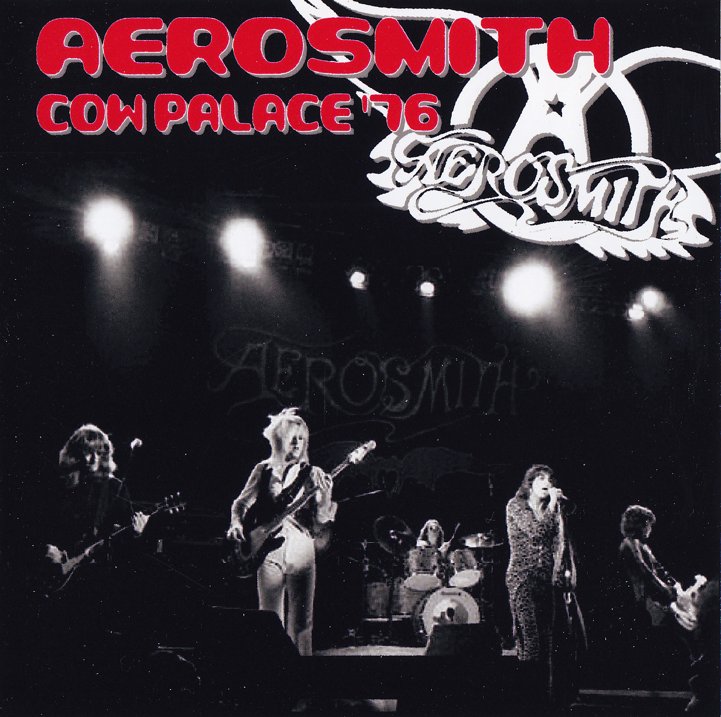 AEROSMITH BOOTLEGS COVER ARTS COW PALACE'76 (san francisco 1976.08.27)