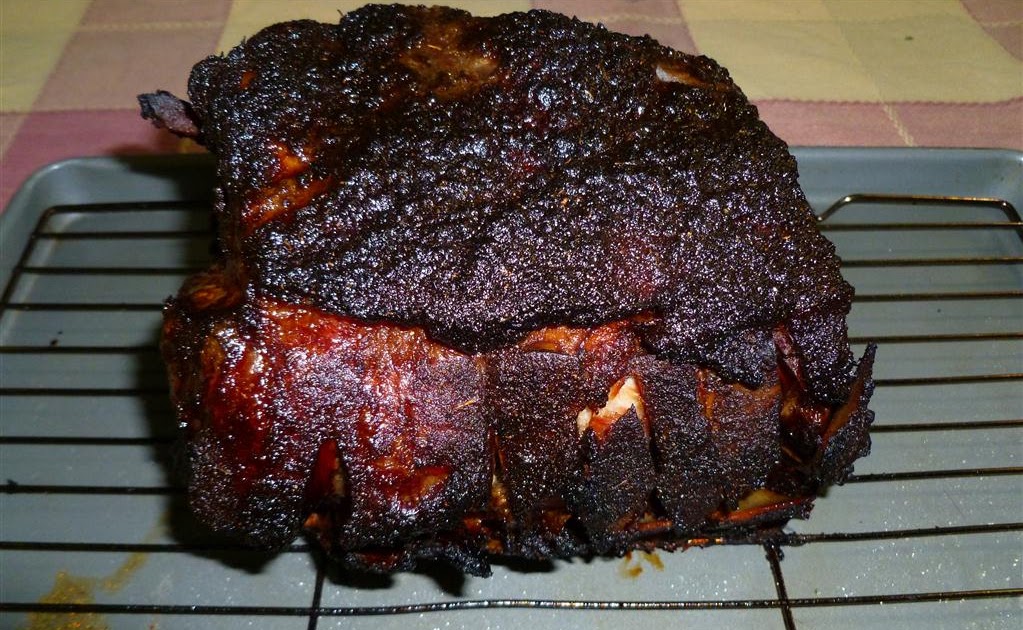 BBQGuam Smoked BoneIn Pork Loin Roast